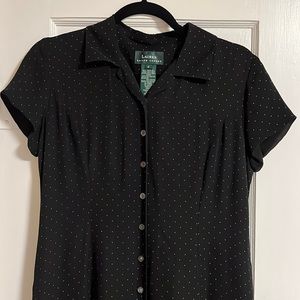 Vintage Lauren Ralph Lauren Dress 100% silk
